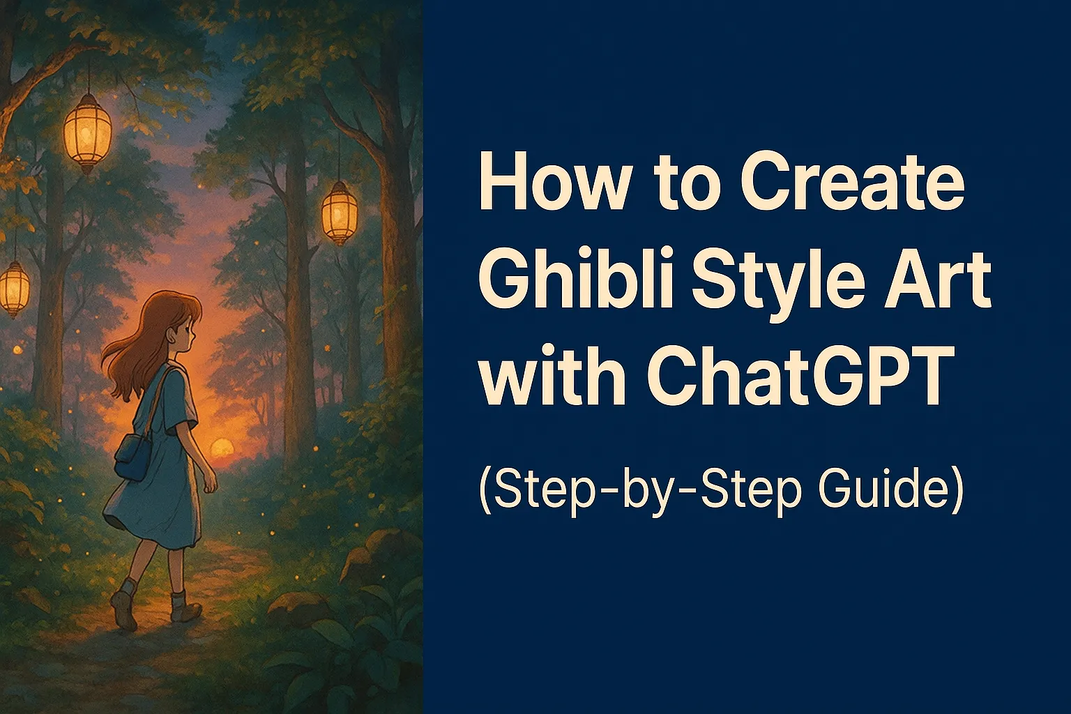 How to Create Ghibli Style Art with ChatGPT